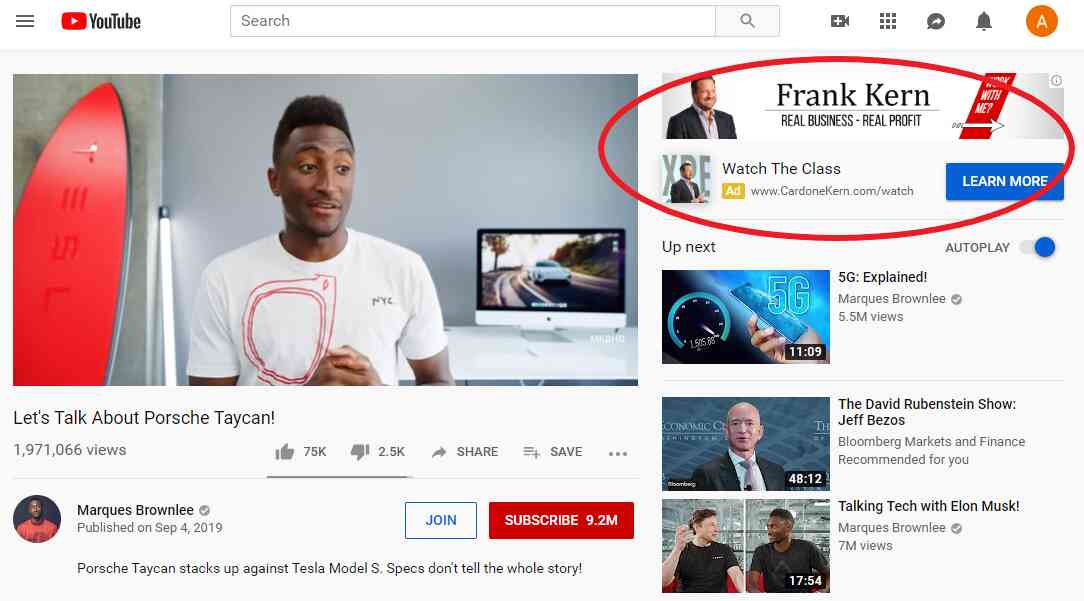 هزینه تبلیغات در یوتیوب