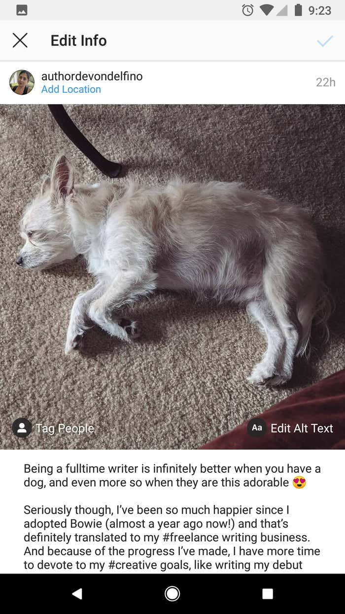 تگ کردن در اینستاگرام